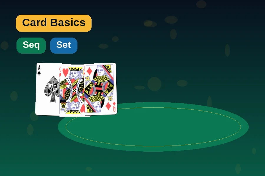 Rummy card icon for FAQ guide